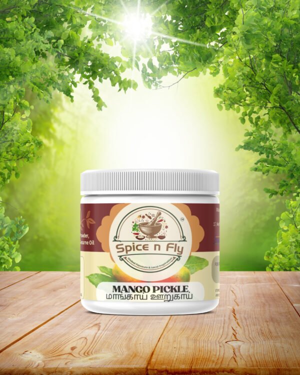 SPICE N FLY ™ Premium Raw Mango Pickle - மாங்காய் ஊறுகாய் - Mankai Oorugai